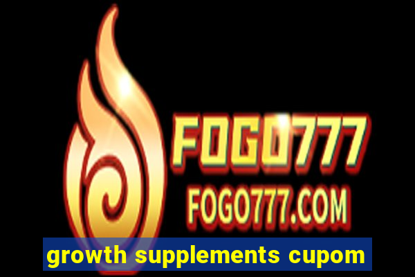 growth supplements cupom